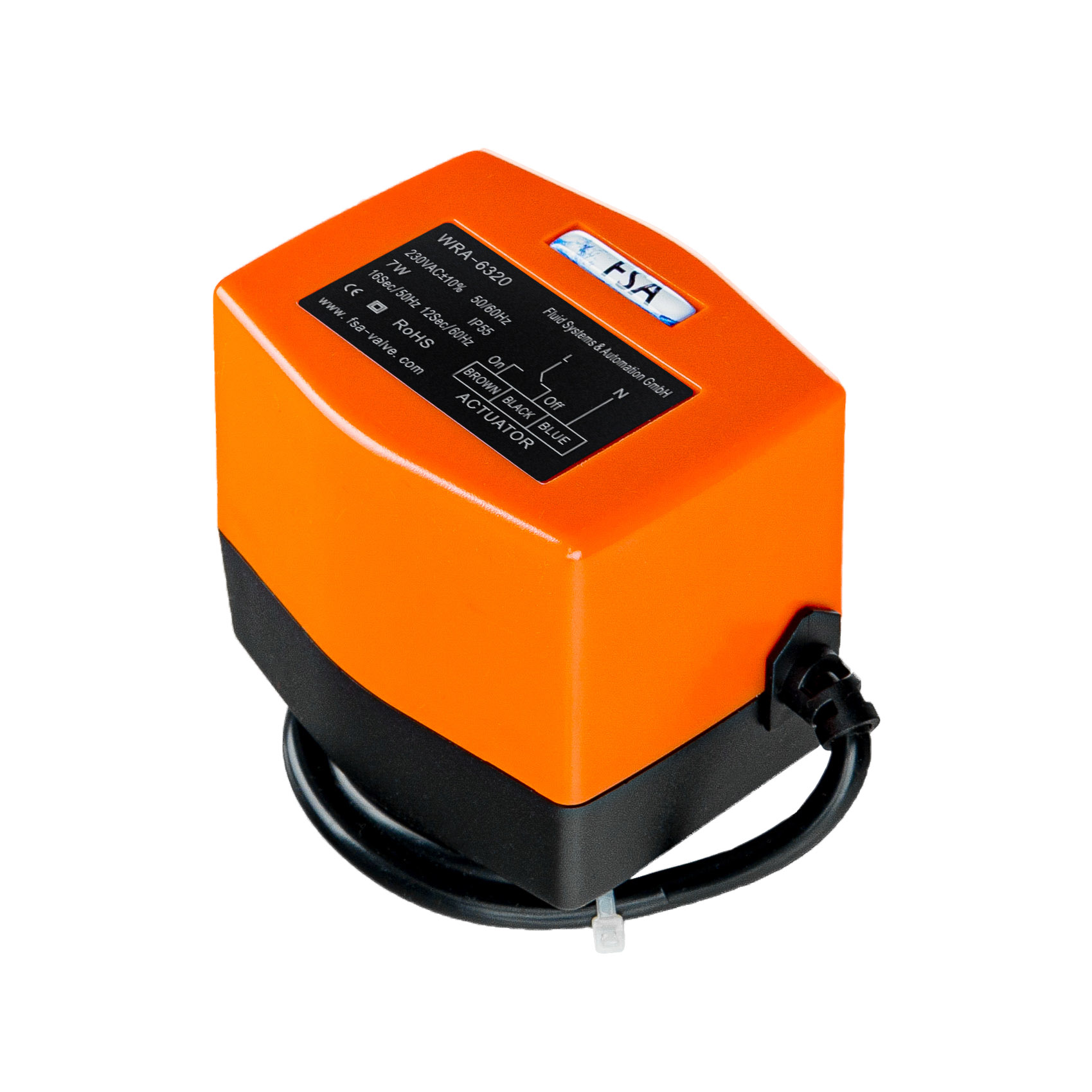 2-Wege Motorkugelhahn DN20 - AC220V, Manuell/automatisch, 1,6MPa