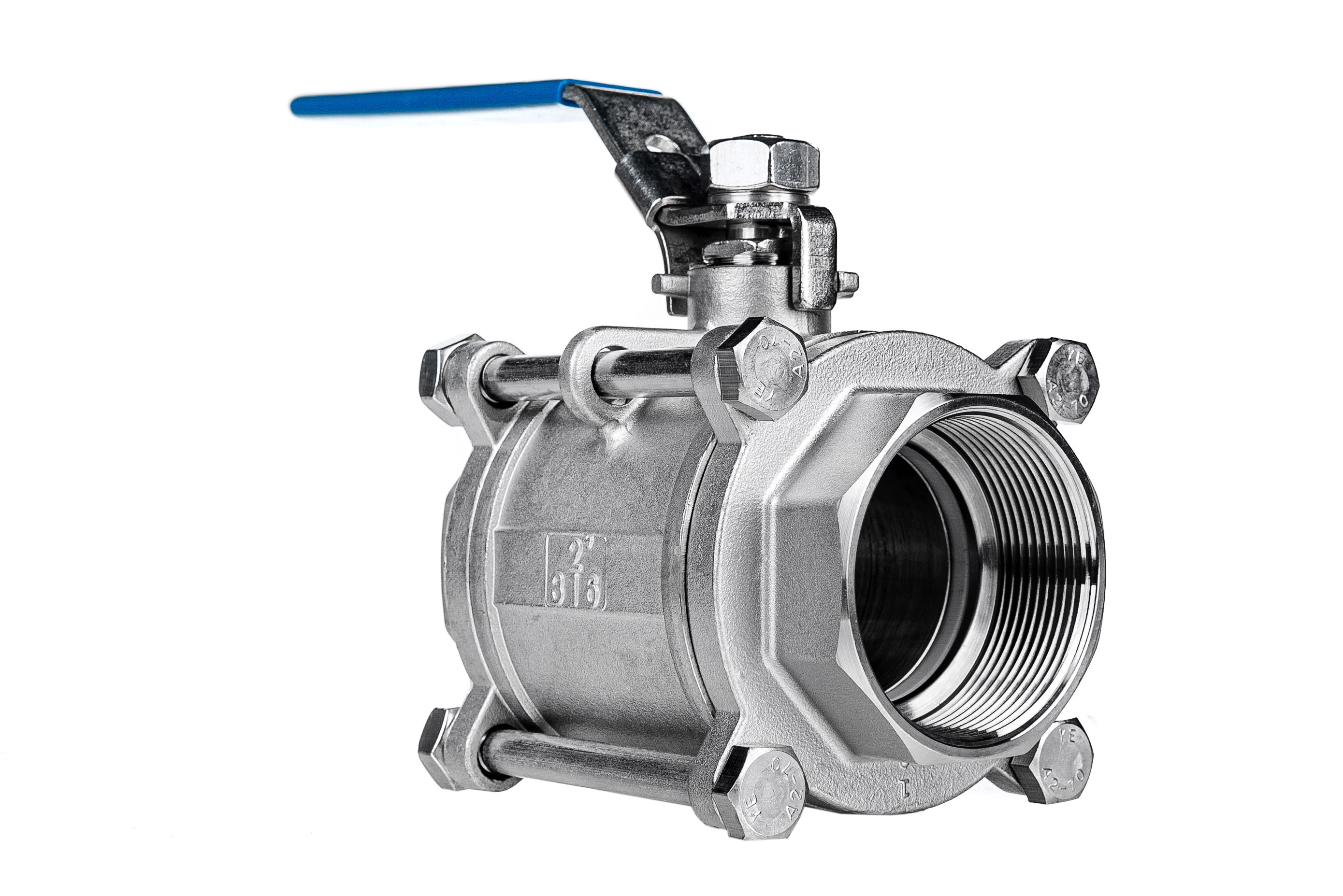 Edelstahl Kugelhahn 1/2 Zoll - Voll Durchgang, Dicht & Für Heizung/Wasser