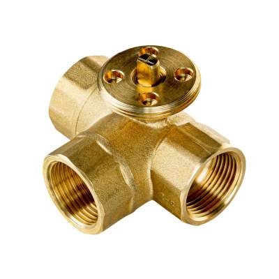 FSA Messing Magnetventil 1/2" 24V DC – Stromlos Geschlossen, 0-10 Bar, Mit Viton-Dichtung